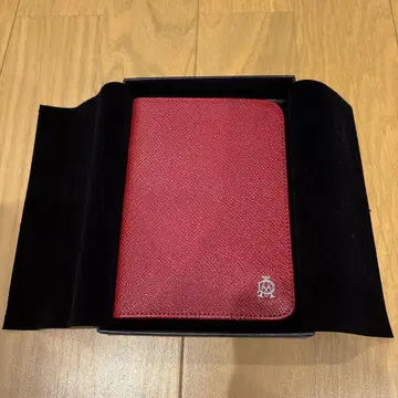 새상품급 dunhill 던힐 여권 케이스 레드