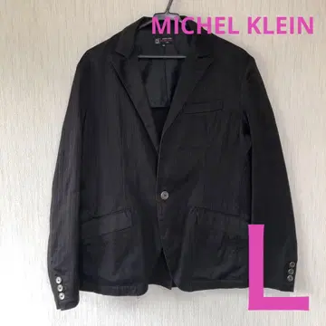 테일러드 자켓 남성용 MICHEL KLEIN 블랙