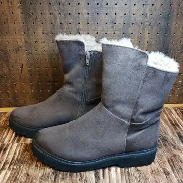 브라운 스웨이드 부츠 LL 사이즈(25cm-26cm)