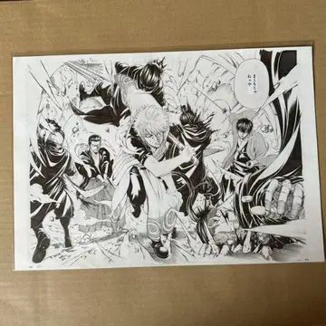 [ 미개봉 ] 은혼 대은혼전 긴토키&콘도&히지카타 Ver. A3 사이즈