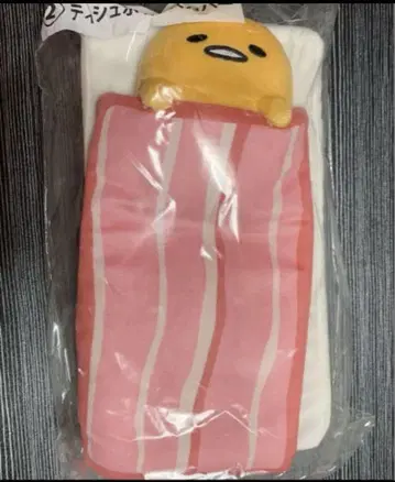 [미사용품] 구데타마 티슈 박스 커버 산리오 경품 추첨