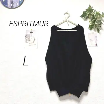10001-1 에스프리뮬 ESPRITMUR V넥 니트 스웨터