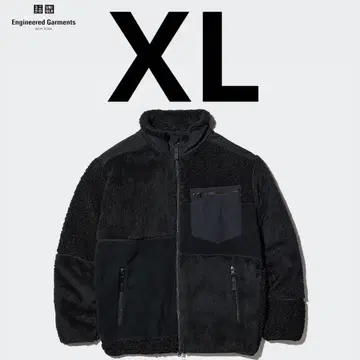 유니클로 Engineered Garments 콤비네이션 플리스 자켓
