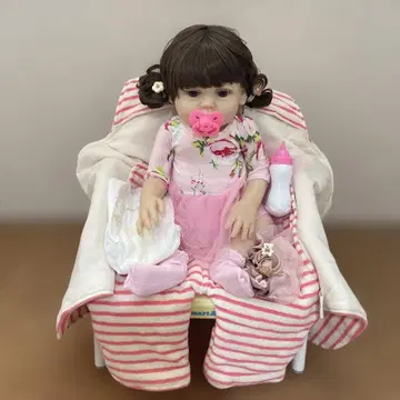 45cm 정도 리본 인형 여아