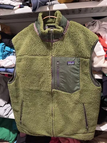 새상품급 patagonia 레트로x 베스트 플리스 2013년 올리브