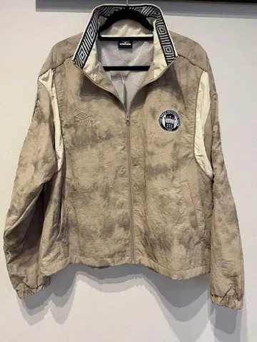 UMBRO 나일론 자켓 베이지 다이 다이 드로 코드 메쉬