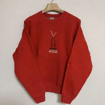 90s fruit of the loom 코카콜라 기업 맨투맨