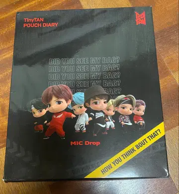 TinyTAN Pouch Diary MIC Drop