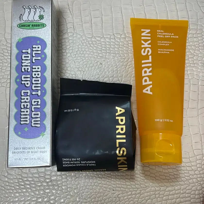 APRILSKIN Chasing Rabbit Tone-Up Cream on Bunjang Global Site.