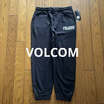 [ 새상품 ] VOLCOM 남성용 속기모 스웨트 팬츠 M 블랙