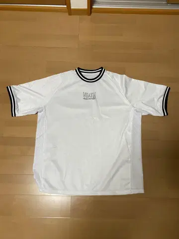 X-VEAT 메쉬 화이트 셔츠 L 사이즈