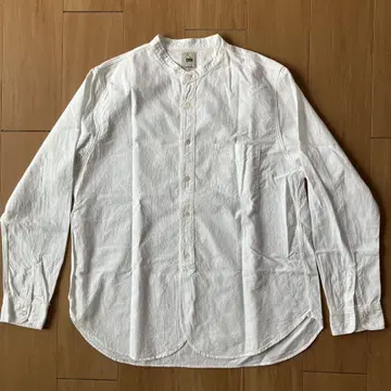 FOB FACTORY 밴드 카라 셔츠