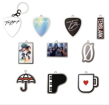 TENBLANK FAN MEETING 랜덤 CHARM 전 10종 컴프
