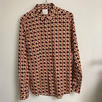 Paul Smith 피치 패턴 긴팔 셔츠 L