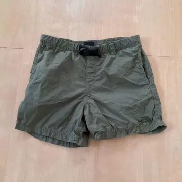 THE NORTH FACE 올리브 그린 숏팬츠 S