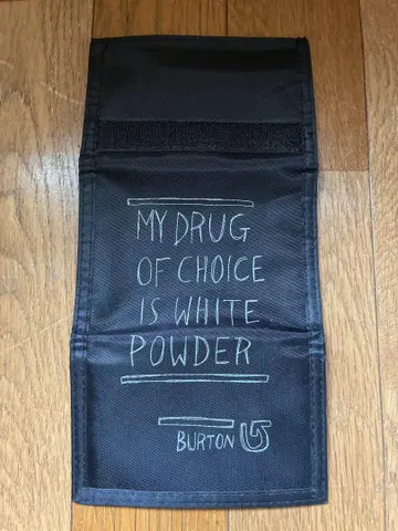 Burton 버튼/지갑 벨크로 테이프 블랙/눈에 띄는 흠집이나 얼룩 없음