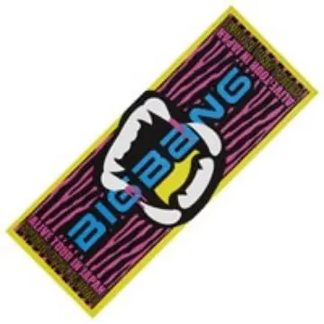 BIGBANG 2012 투어 타월