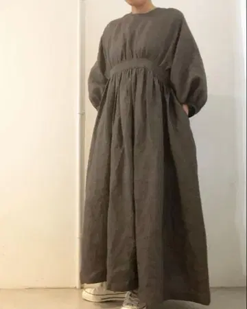 ito fukuoka/yocka one-piece /gray/124cm