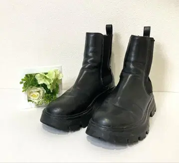 사이드 고어 부츠 BEAUTY&YOUTH UNITED ARROWS 통굽