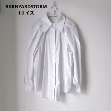 1 사이즈 BARNYARDSTORM 볼륨 블라우스 밴야드 스톰