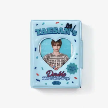 테산 생일 굿즈 사진 카드 케이스 인스턴트 사진 보넥도