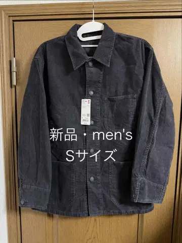 유니클로 코듀로이 자켓 2025 가을/겨울 다크 그레이 S 사이즈 새상품