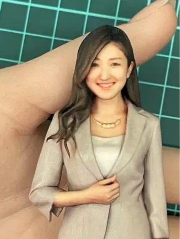 55 1/12 피규어 리얼 피규어 1/64보다 큰 미니카에