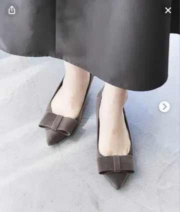 Le Talon 4.5cm 포인트 플레이트 리본 펌프스 24