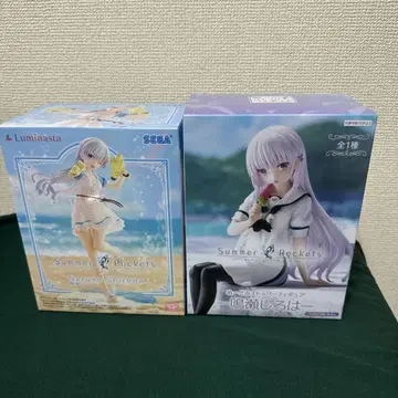 Summer Pockets 나루세 시로하 피규어 2점 묶음 판매