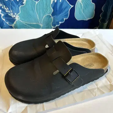 BIRKENSTOCK 블랙 사보 샌들 39
