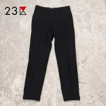 컨디션 최상 다크 네이비 슬림핏 슬랙스 23구