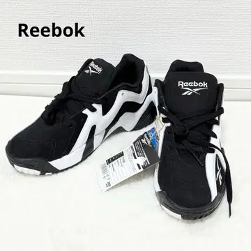 리복 KAMIKAZE II LOW 24.5 블랙 미사용 새상품