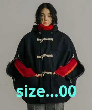 파세타즘 울 서클 케이프 코트 2024AW