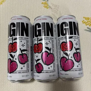 BTS 진 IGIN APPLE TONI 3캔