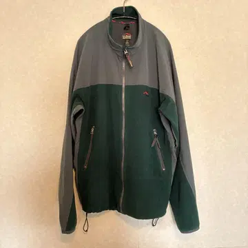 L.L.Bean 플리스 자켓 L 사이즈 그린/그레이