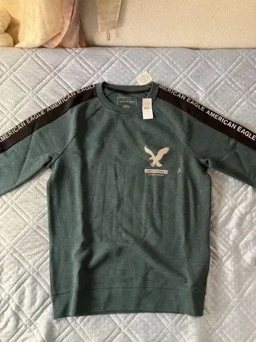 AMERICAN EAGLE 다크 그린 트레이닝복 US S