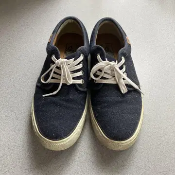 VANS 네이비 레이스업 스니커즈