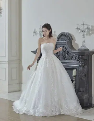 새상품급 Vera Wang US04 웨딩 드레스