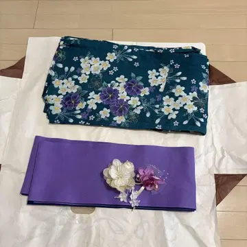 R KIKUCHI 유카타 오비 세트