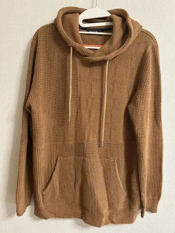 BLACK LABEL 브라운 후드티