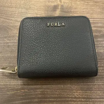 배송비 포함 FURLA 블랙 접이식 지갑