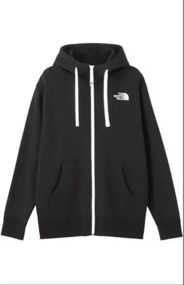 THE NORTH FACE 블랙 후드티 풀 집업