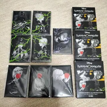 트위스테 카운트다운 마그넷 8개 세트, 케이스 3개