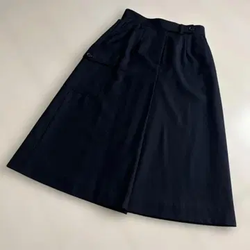 폴스미스 다크 네이비 롱 스커트