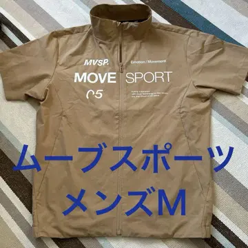 DESCENTE MOVE SPORT 반팔 자켓 M 베이지