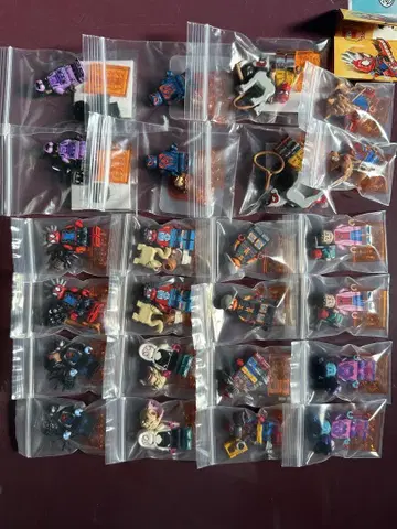 LEGO 미니 피규어 스파이더맨 71050 전 12종 풀 컴플리트 세트
