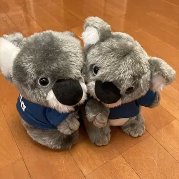 코알라 봉제 인형 2개 세트 코알라 매트리스 덤