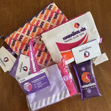 HAWAIIAN AIRLINES 하와이안항공 PLAZA 플라자 4점 세트