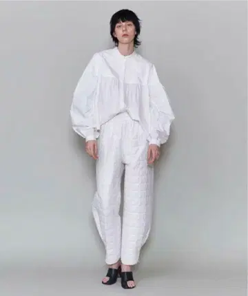 [ 6 (ROKU) > COTTON GATHER SHIRT 셔츠