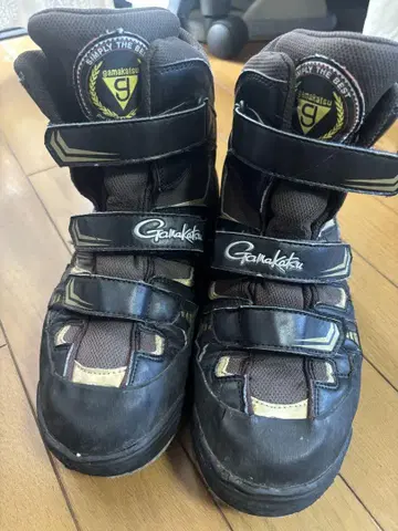 Gamakatsu 낚시용 신발 블랙